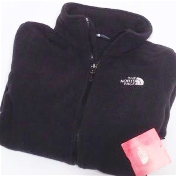 NWT Ladies Black Fleece The North Face zip up - Picture 4 of 6